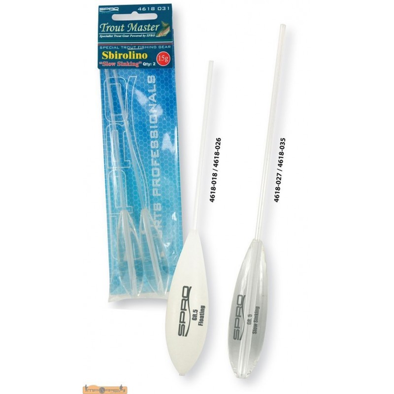 Бомбарда SPRO TM Sbirolino Floating 5гр Бомбарда SPRO TM Sbirolino Floating 5гр